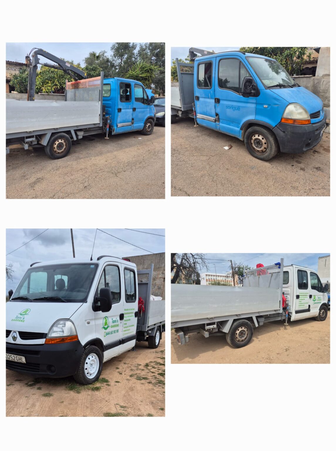 Servicio de corte de césped regular y mantenimiento de jardines particulares y comunidades